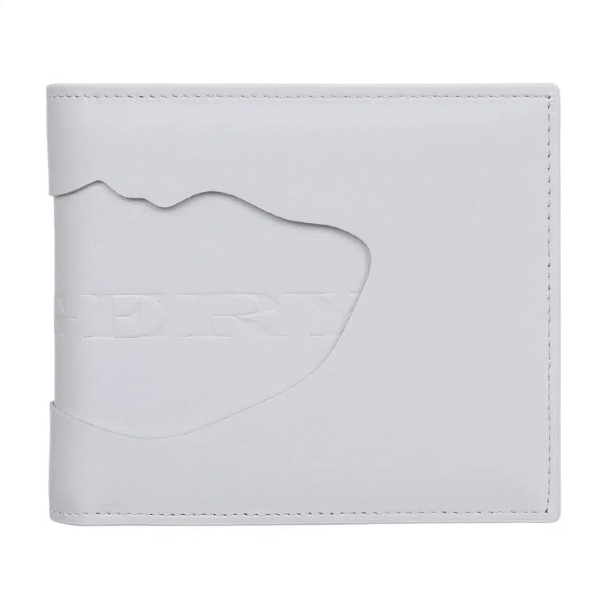 써저리 destroyed logo wallet white